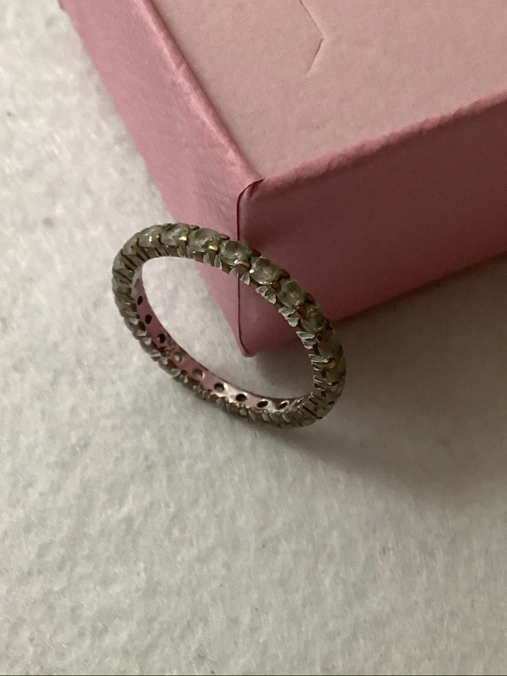 Swarovski Matrix Vittore Band Ring Round Cut Size